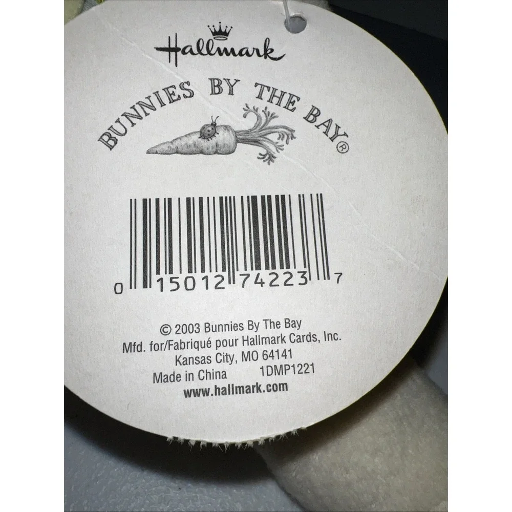 Hallmark Bunnies By The Bay Buttercup Bunny Rabbit Plush 12.5